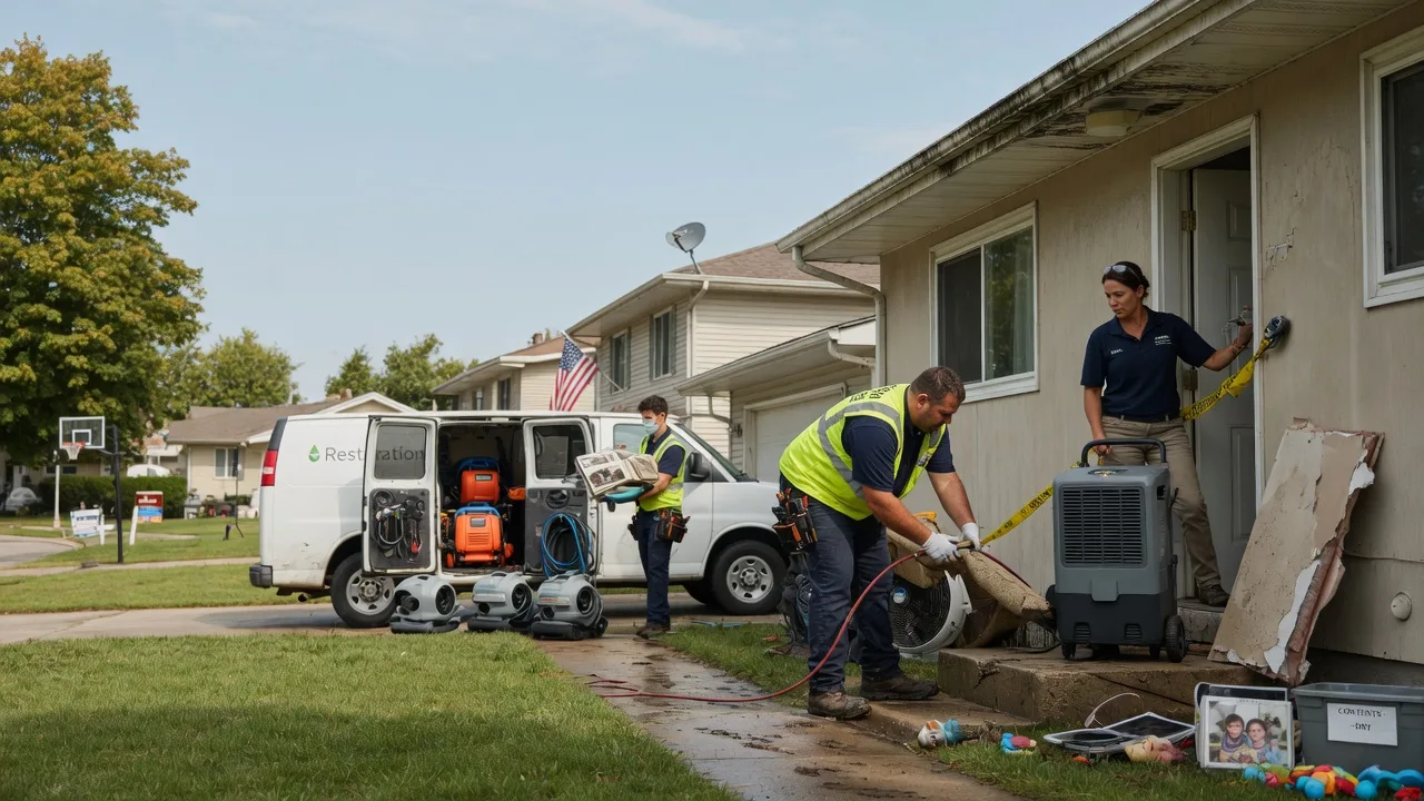 Water Damage Restoration in Waterloo, IN near me